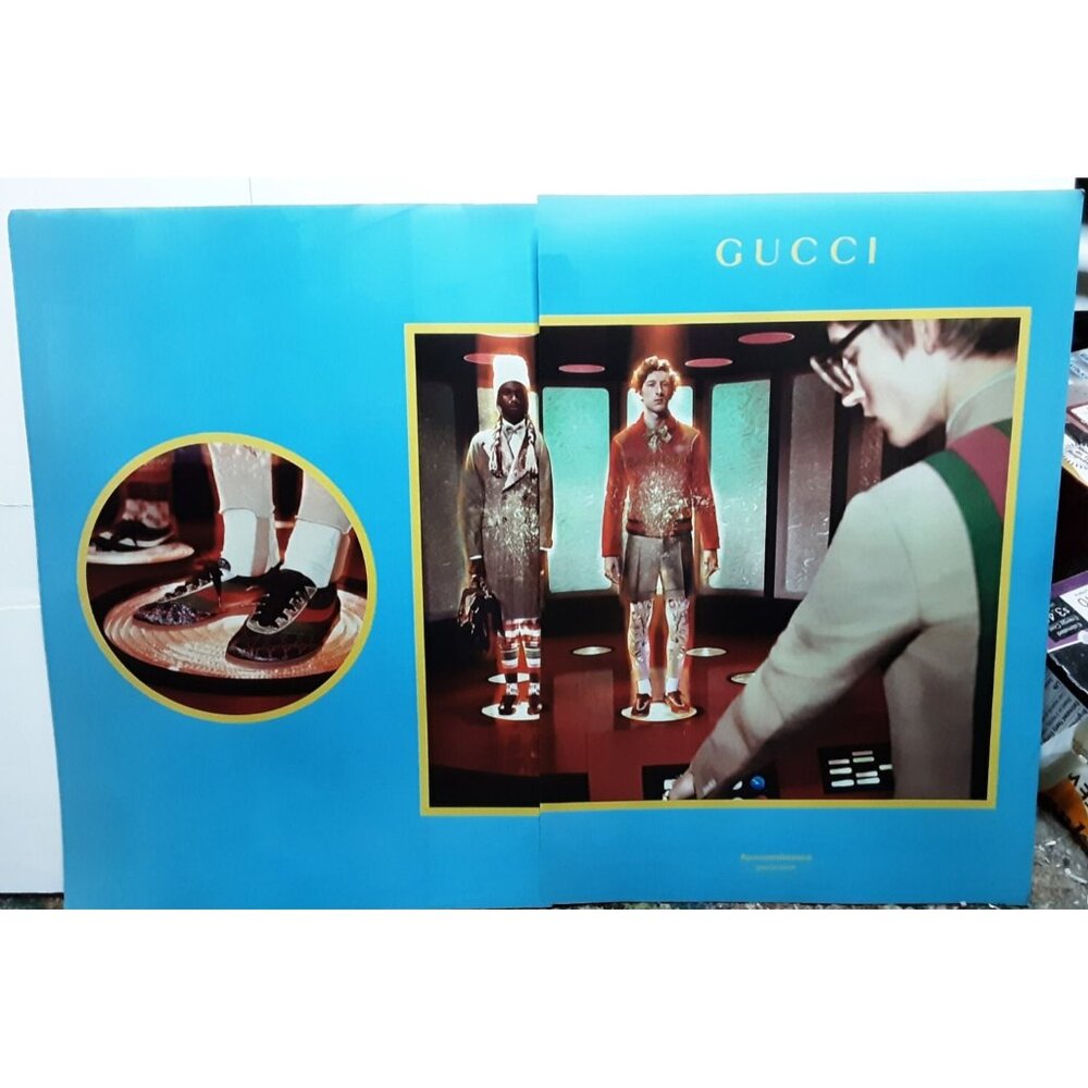 2017 Gucci And Beyond 2 Page Original Print ad Advertisement